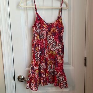 Multi colored medium sundress.